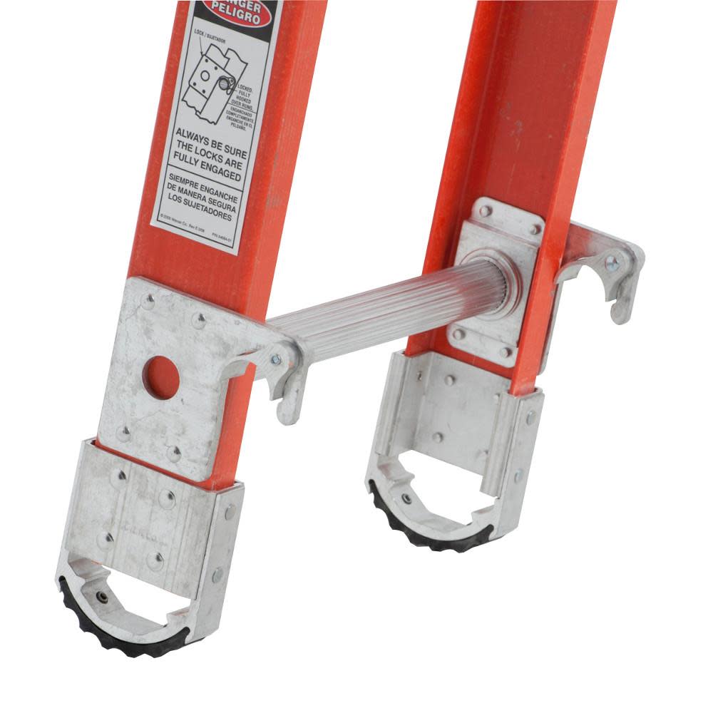 Werner 14 Ft. Type IAA Fiberglass Combination Ladder - Ascmtools