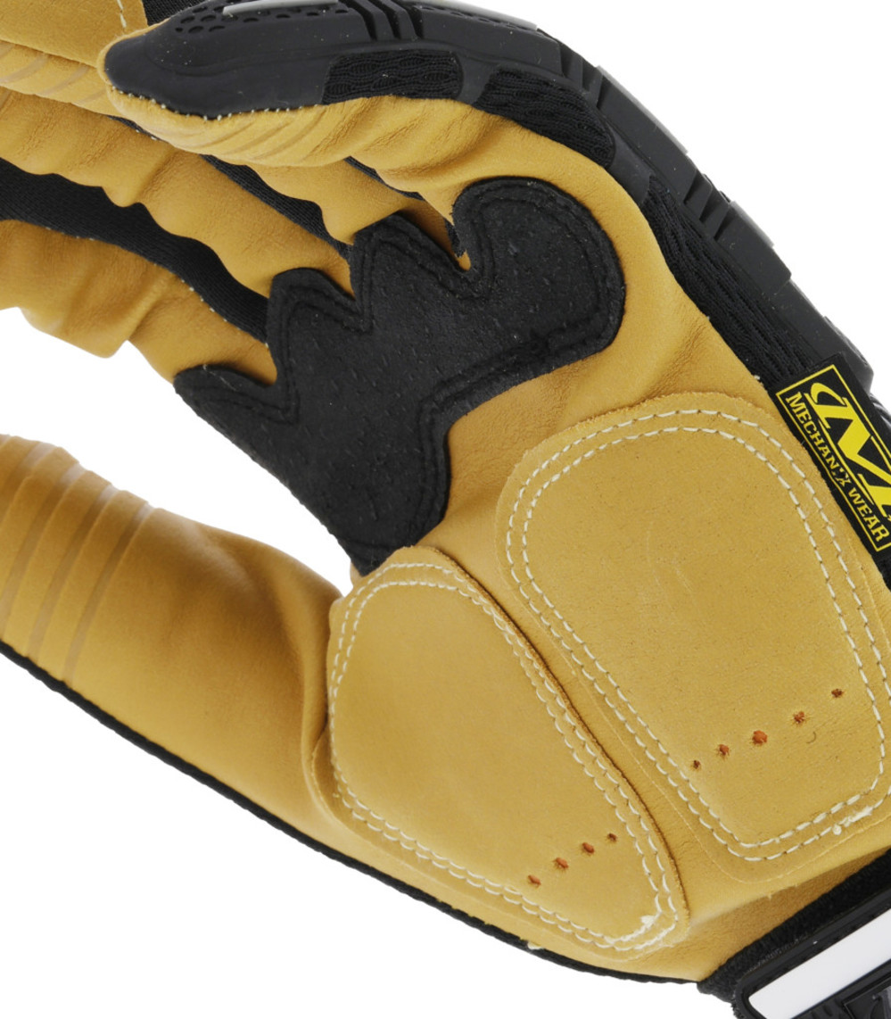 Mechanix Wear M-Pact X-Large Black Heavy Duty Leather Gloves - Ascmtools