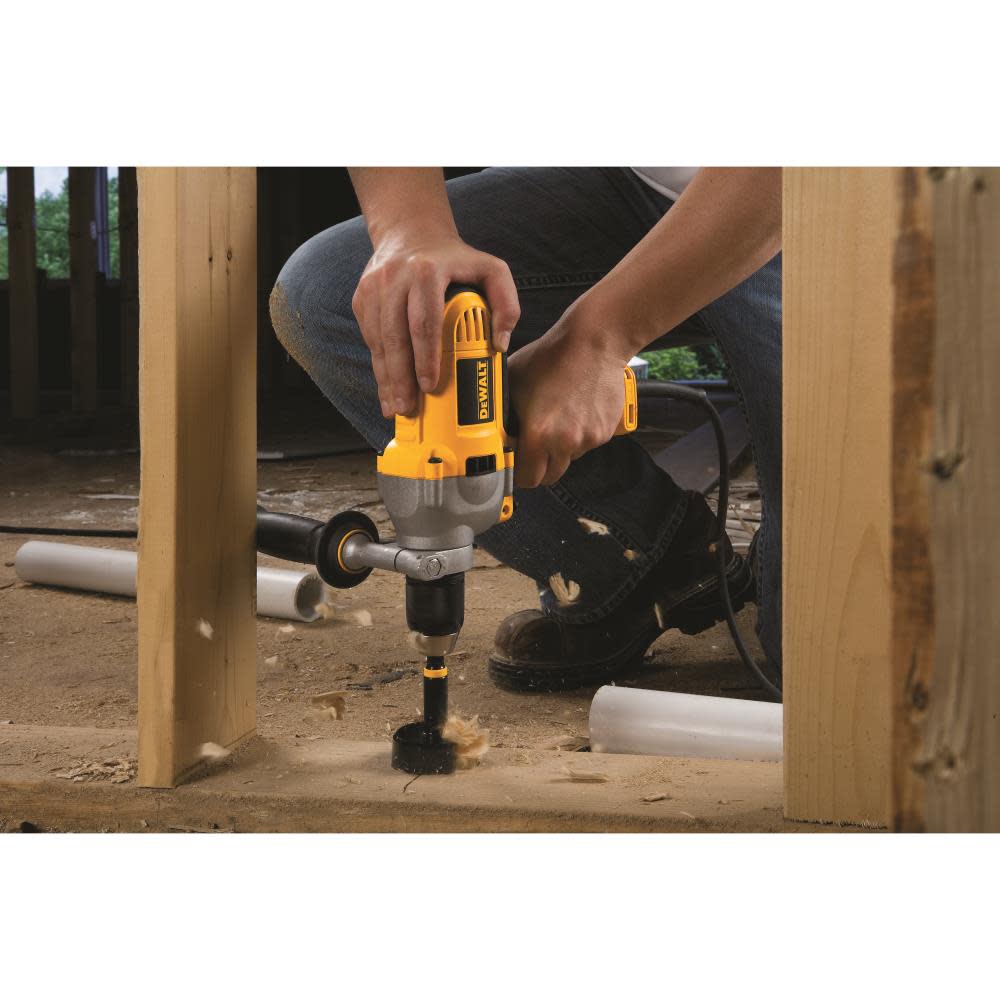 DEWALT 10 Amp 1/2 In. Mid-Handle Keyless Drill - Ascmtools