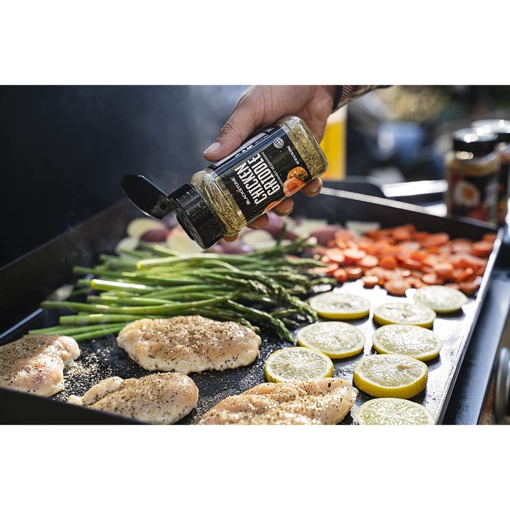 Blackstone Glass Bottles Seasoning Blend All Purpose 3pk - Ascmtools