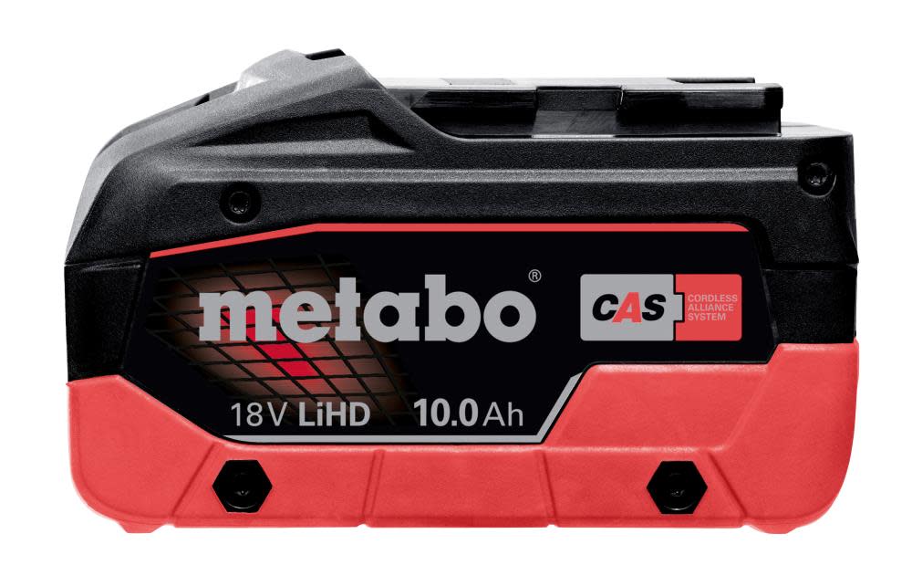 Metabo 18V Battery Starter Kit 10 Ah LiHD Battery 2pk with ASC145 Fast Charger - Ascmtools