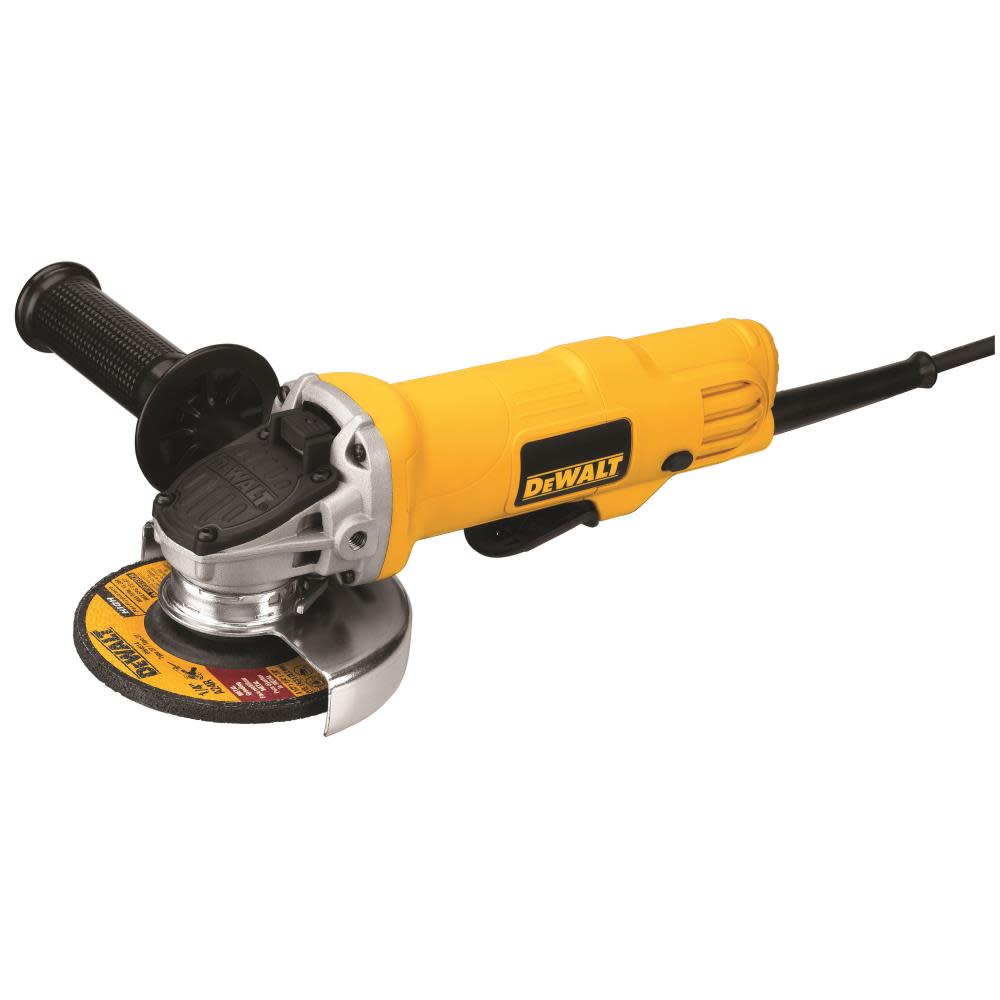 DEWALT 7 Amp 12000 RPM Paddle Switch Small Angle Grinder - Ascmtools