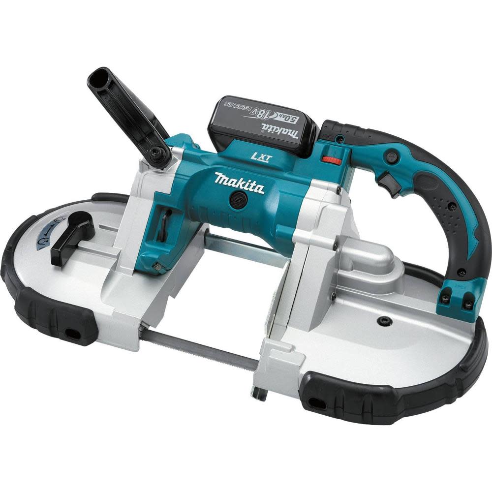 Makita 18 Volt LXT Lithium-Ion Cordless Portable Band Saw Kit 5.0 Ah - Ascmtools