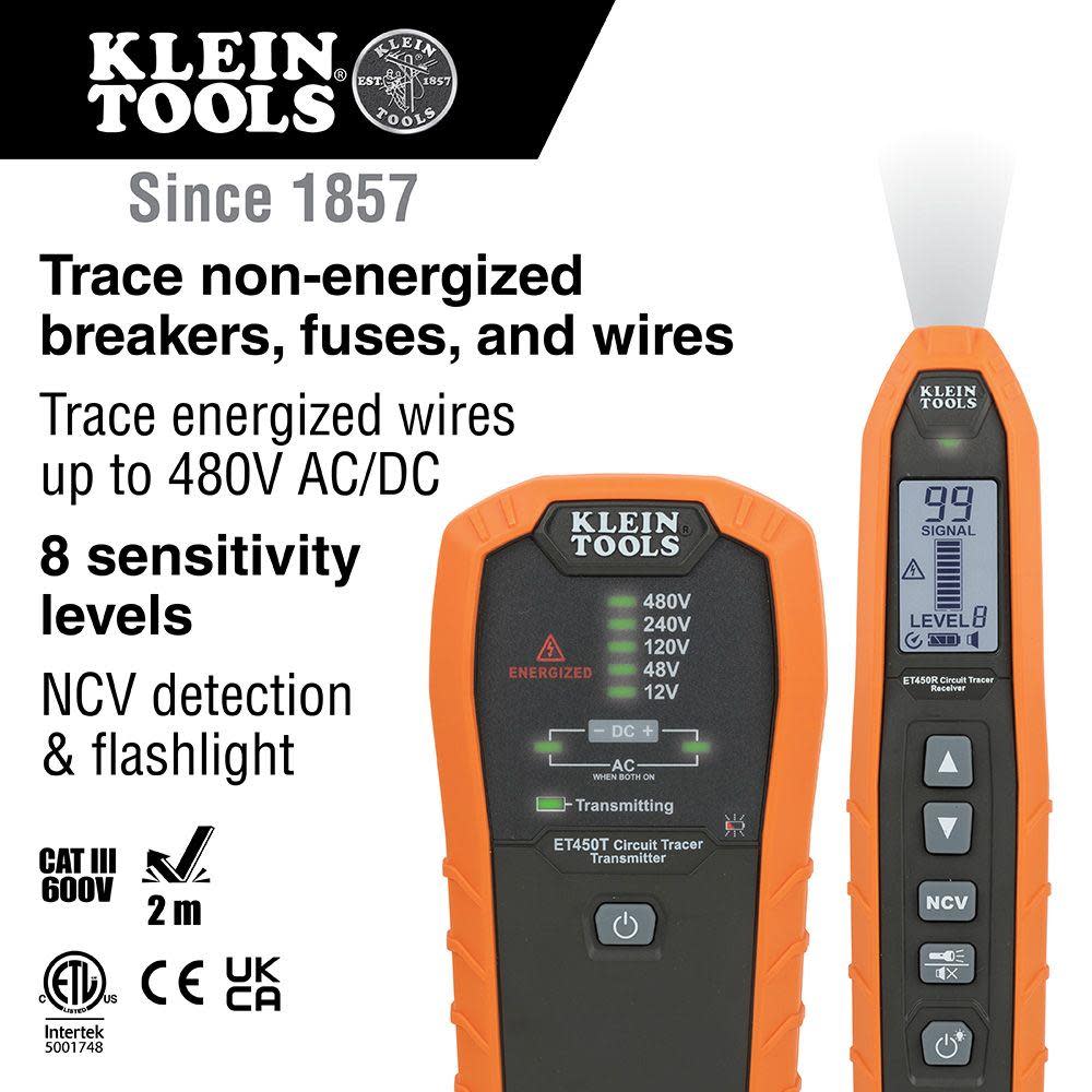 Klein Tools Advanced Circuit Tracer Kit - Ascmtools