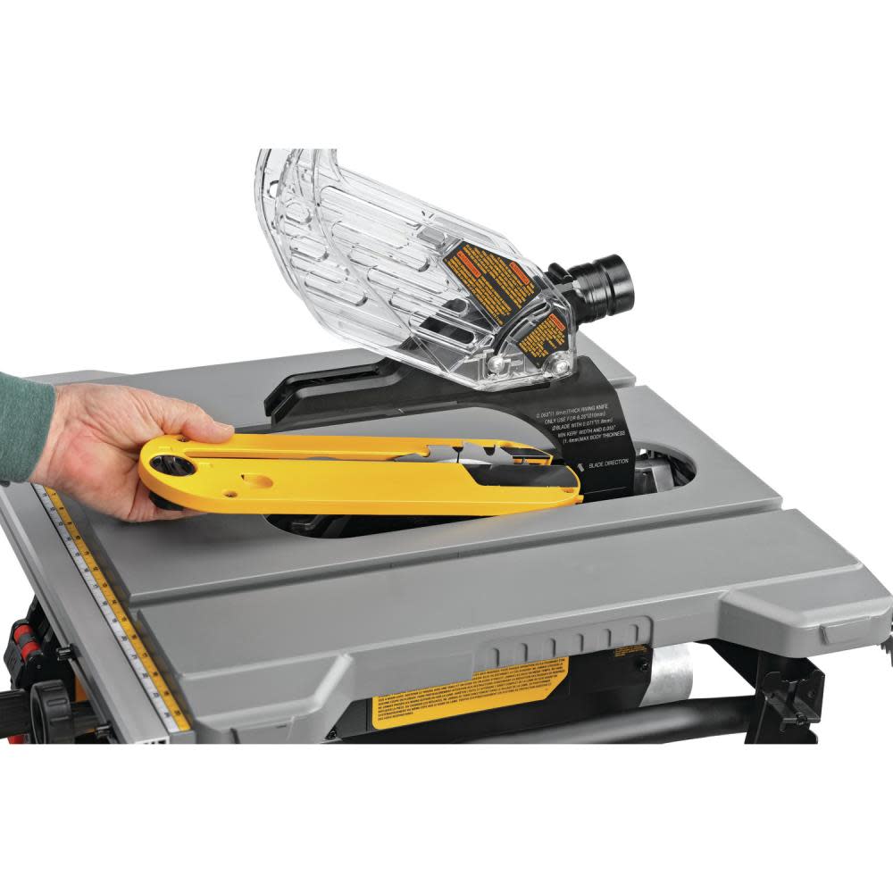 DEWALT Compact Jobsite Table Saw 8 1/4″ with Stand - Ascmtools