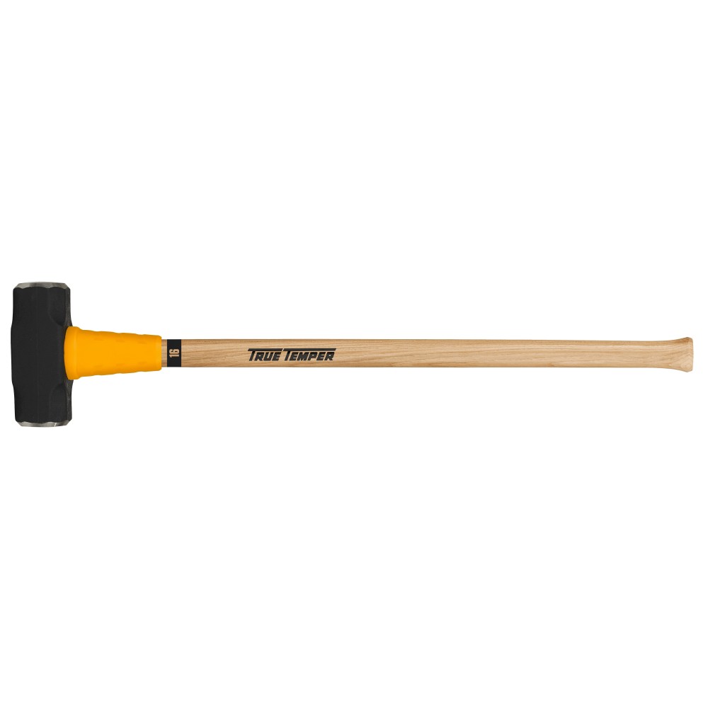 True Temper Toughstrike Sledge Hammer Wood Handled 16 Lbs - Ascmtools