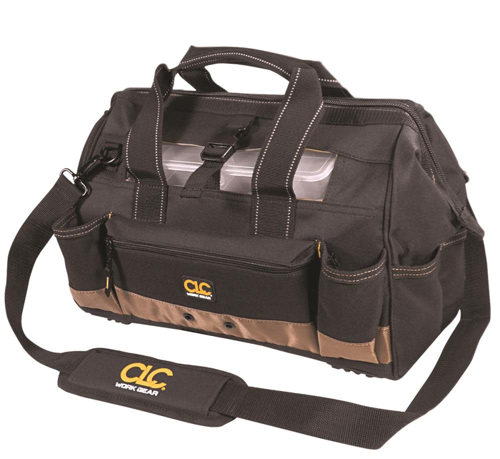 CLC 25 Pocket – 16″ Tote Bag with Top Plastic Tray - Ascmtools
