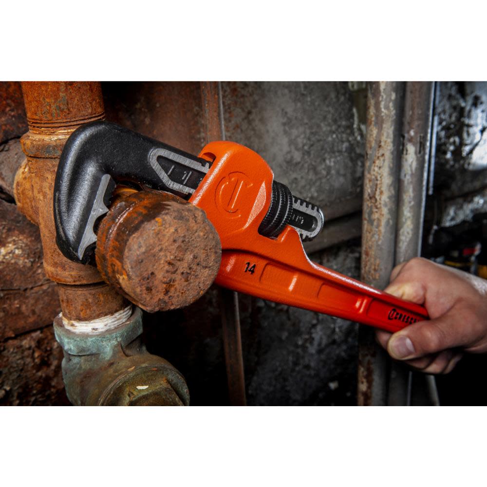 Crescent 14″ Cast Iron K9 Jaw Pipe Wrench - Ascmtools