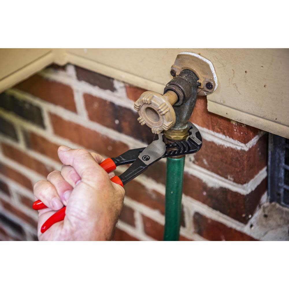 Crescent Z2 K9 Tongue and Groove Pliers Dipped Handle - Ascmtools