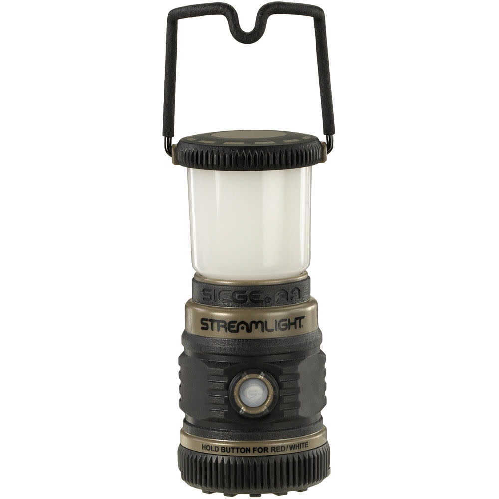 Streamlight Siege AA Alkaline Coyote Outdoor Lantern - Ascmtools