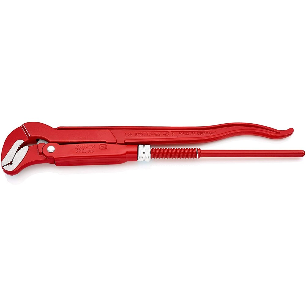 Knipex Pipe Wrench Slim S Type 420 mm Swedish Pattern - Ascmtools