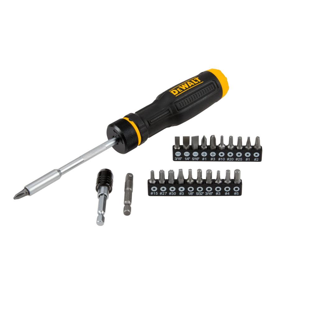 DEWALT MAXFIT Screwdriver Ratcheting Multi Bit 23pc - Ascmtools