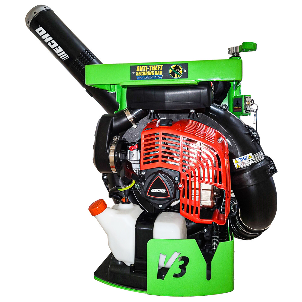 Green Touch Xtreme Pro Series Lockable Backpack Blower Rack - Ascmtools