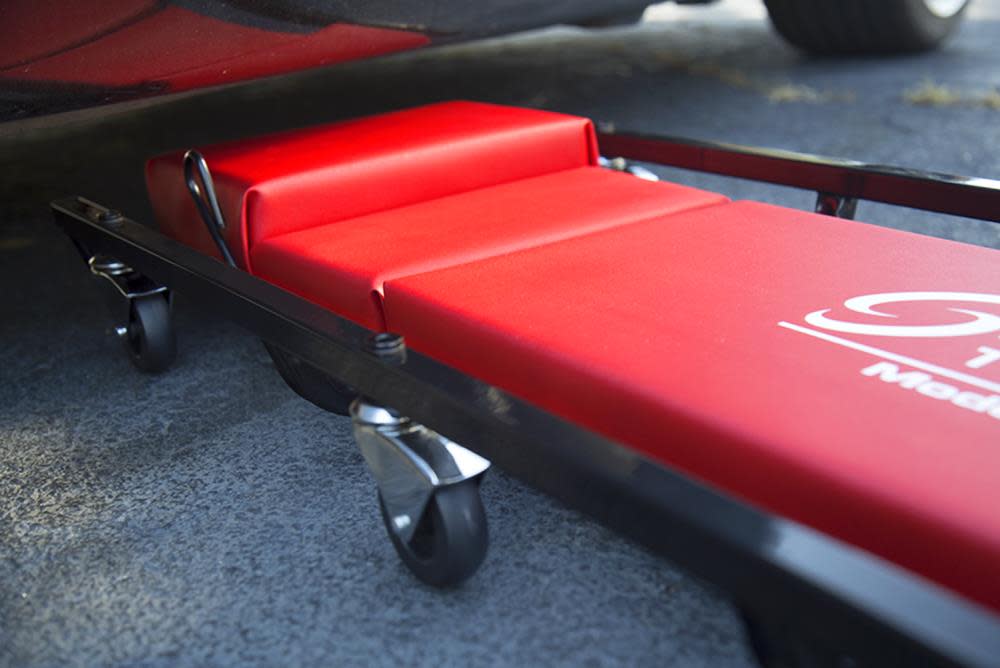 Sunex 6 Caster Creeper with Adjustable Head Rest - Ascmtools