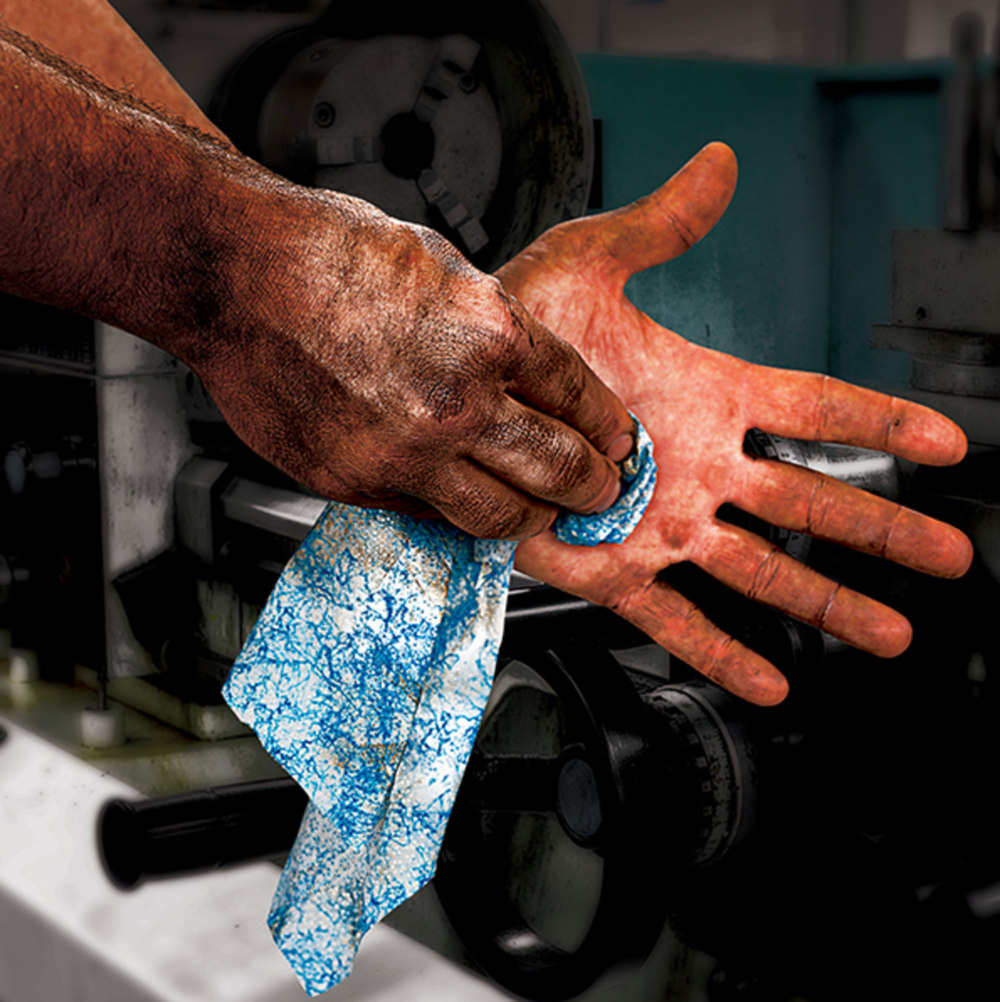 Dymon Scrubs in a Bucket Hand Cleaner Towels - Ascmtools