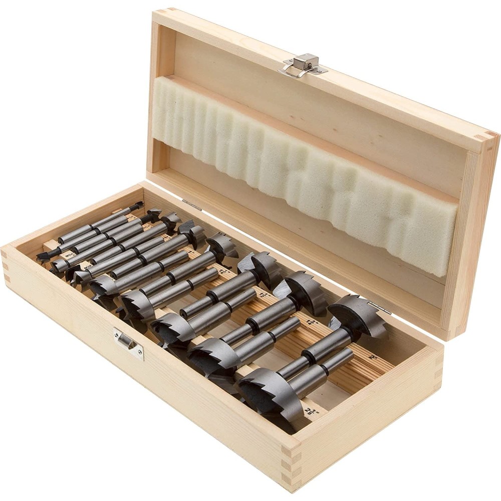 Steelex Forstner Bit Set 1/4 to 2-1/8″ 16pc - Ascmtools
