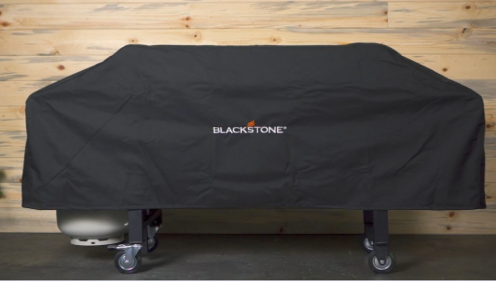 Blackstone Heavy Duty 600D Polyester All Weather Cover for the 36 Griddle includes Double Layer Fabric with Reinforced Corners and Impact-Resistant Buckles 1528B - Ascmtools