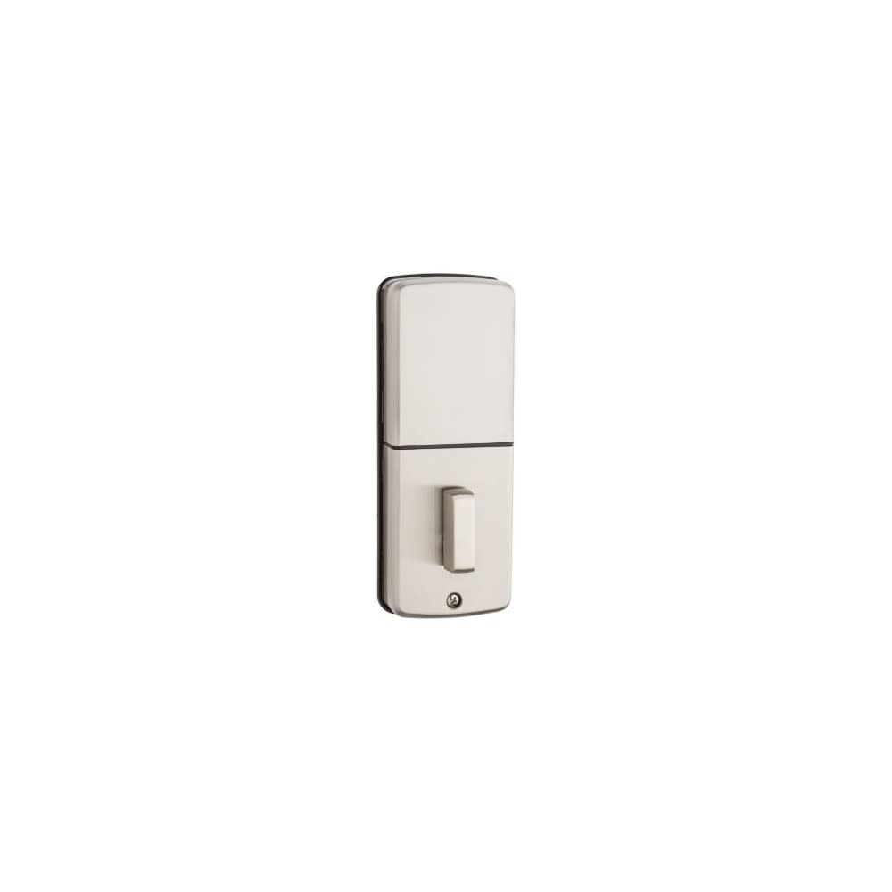 Kwikset Satin Nickel Keyed One Side Powerbolt 2 Electronic Deadbolt - Ascmtools