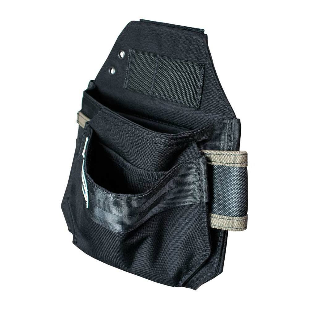 Diamondback Toolbelts Black Left Side Loki Tool Pouch - Ascmtools