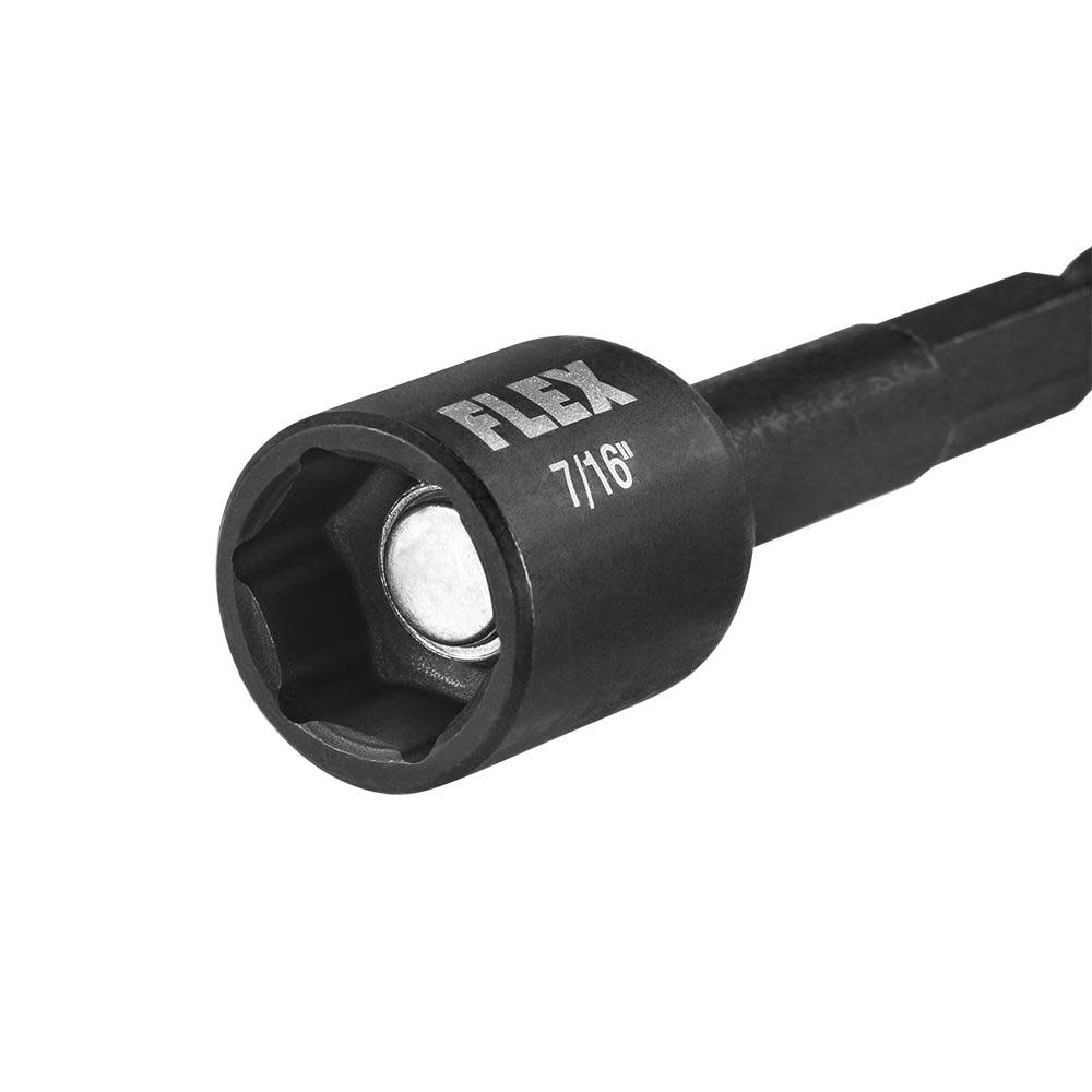 FLEX 2-9/16-In. 4 Pc Impact Magnetic Nut Driver Set - Ascmtools