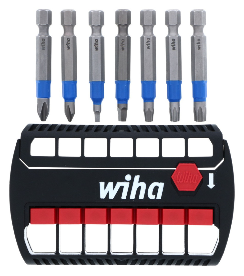 Wiha TerminatorBlue Impact Bit Set 7pc - Ascmtools