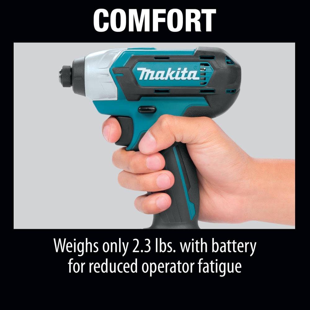 Makita 12-Volt CXT Lithium-Ion Cordless Impact Driver (Tool Only) - Ascmtools