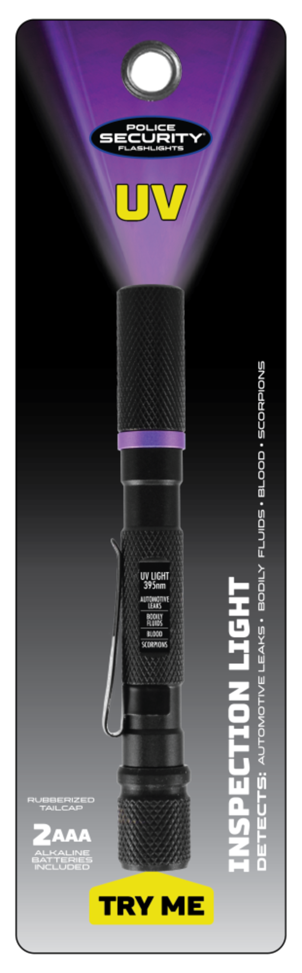 Police Security UV Penlight 395nm - Ascmtools