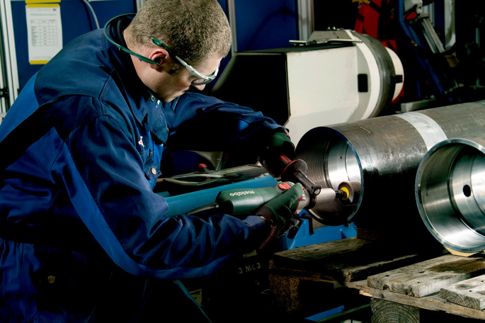 Metabo GEP950 G Plus 8.5 Amp VS High Torque Die Grinder with Paddle Switch - Ascmtools