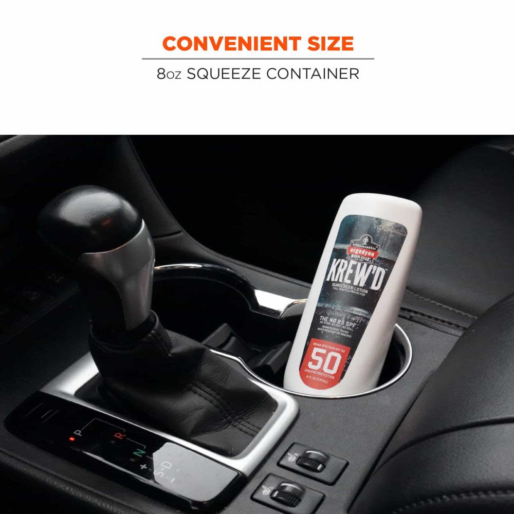 Ergodyne Single Sunscreen Lotion SPF 50 8oz - Ascmtools