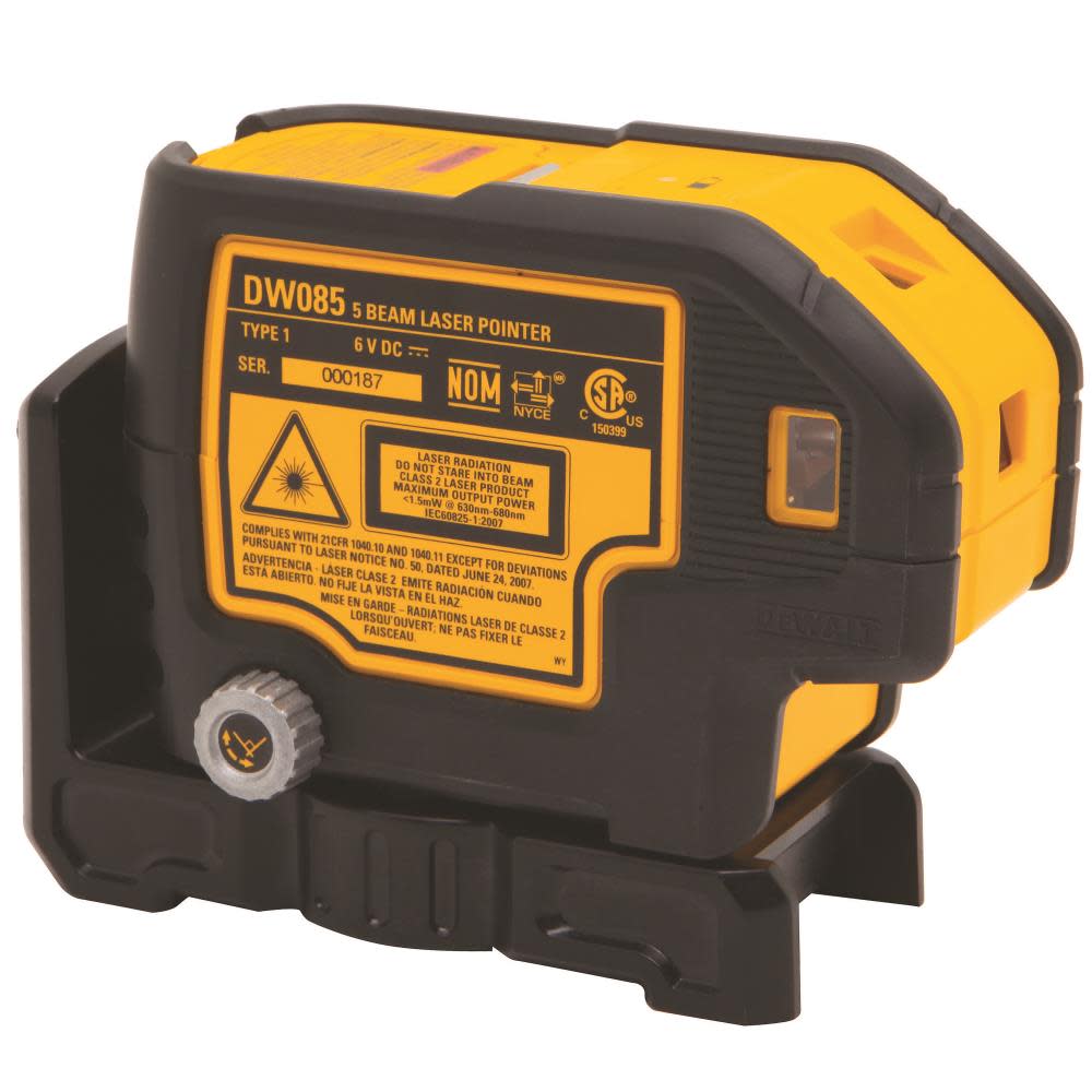 DEWALT 5 Beam Laser Pointer - Ascmtools