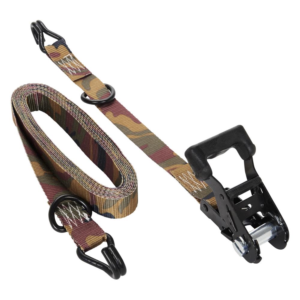 Keeper 1-1/4-in x 16-Ft Ratchet Tie-Down 2 Pack - Ascmtools