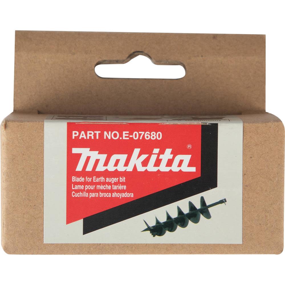 Makita Earth Auger Drill Bit Blade Set 8″ - Ascmtools
