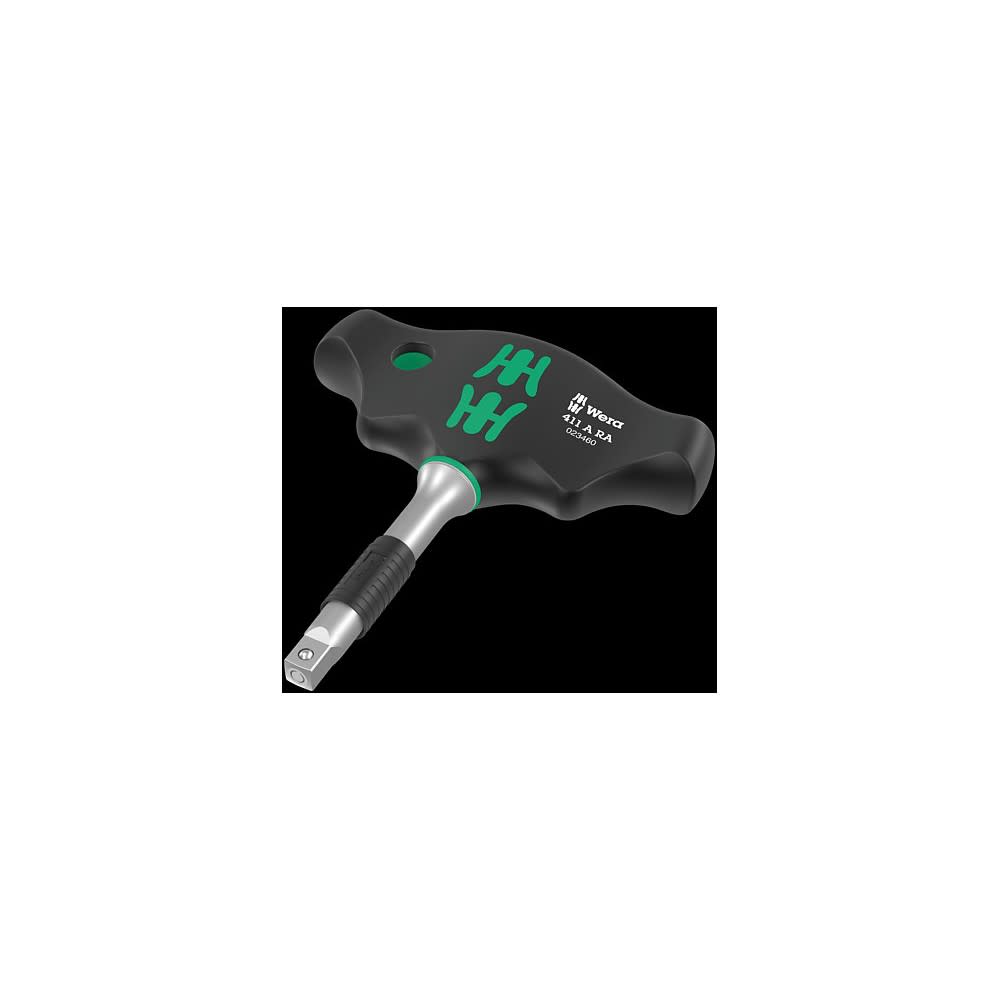 Wera Tools 411 RA T-Handle Bitholding Screwdriver - Ascmtools