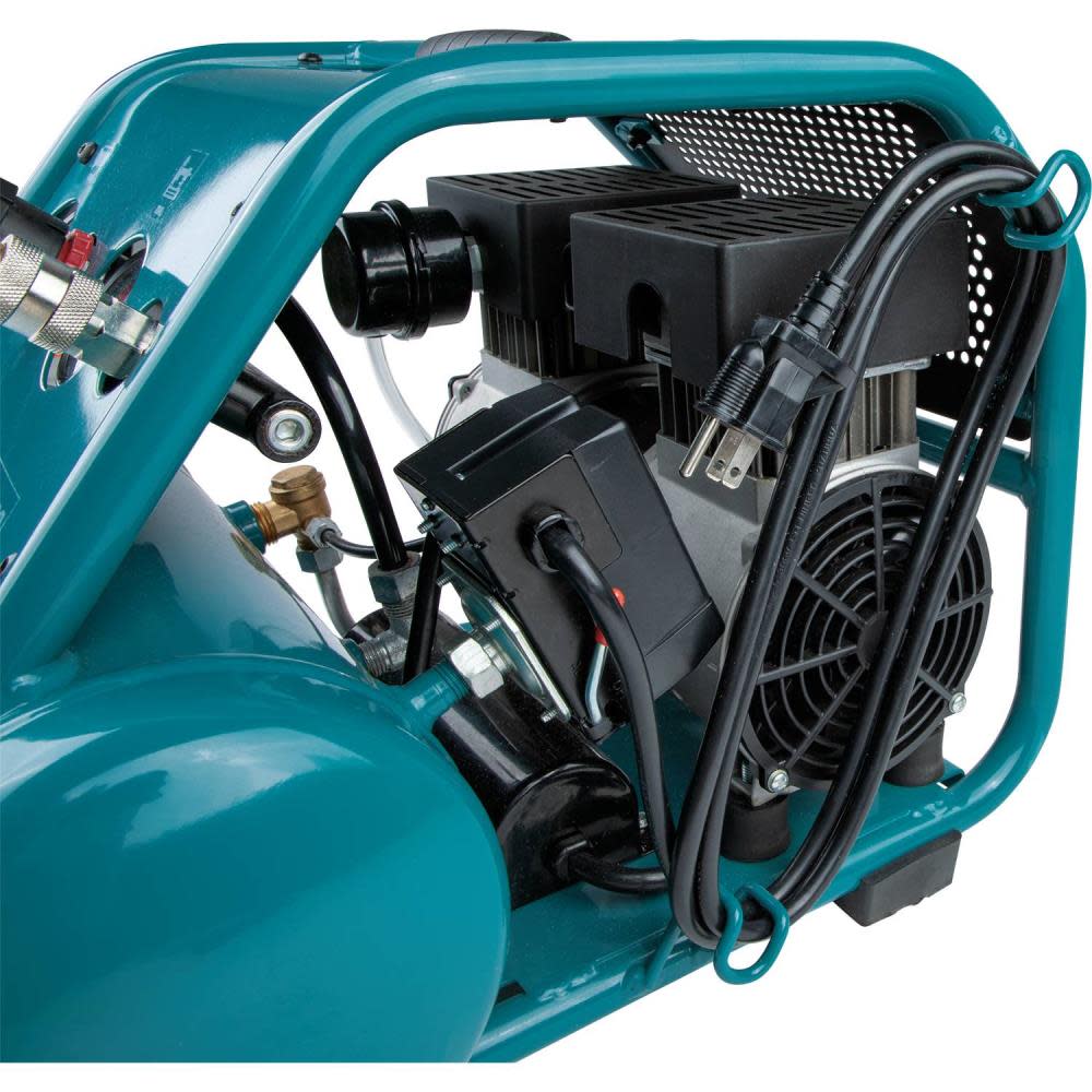 Makita Quiet Series 1-1/2 HP 3 Gallon Oil-Free Electric Air Compressor - Ascmtools
