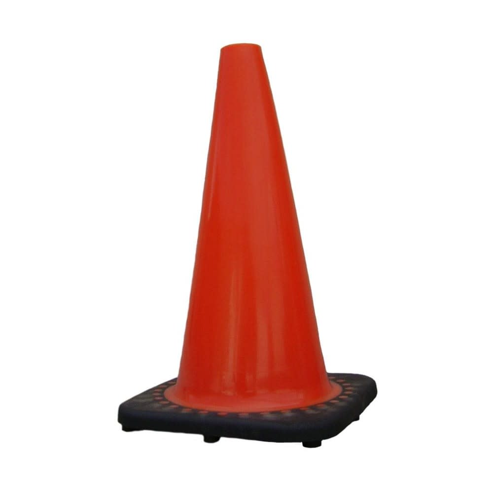 Vizcon Fluorescent Orange 28″ TrafFix PVC Cone with No Collar - Ascmtools