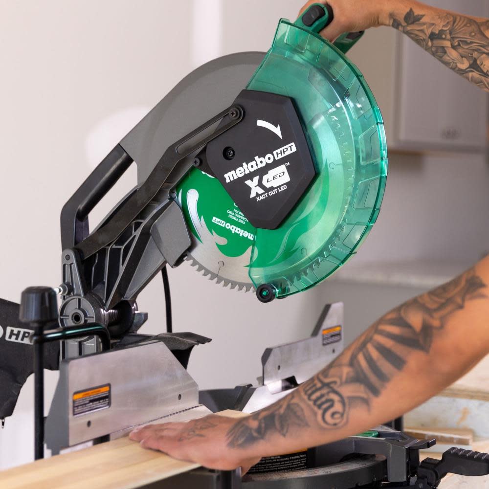 Metabo HPT Dual Compound Miter Saw 12″ - Ascmtools