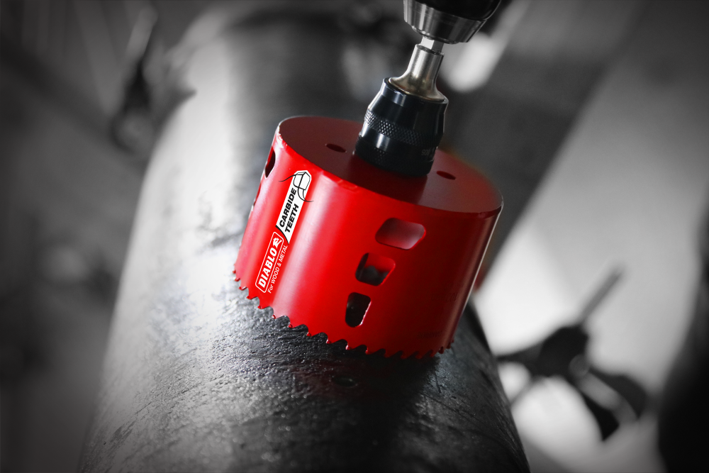 Diablo Tools 3-1/8″ (79mm) Carbide-Tip Wood & Metal Holesaw - Ascmtools