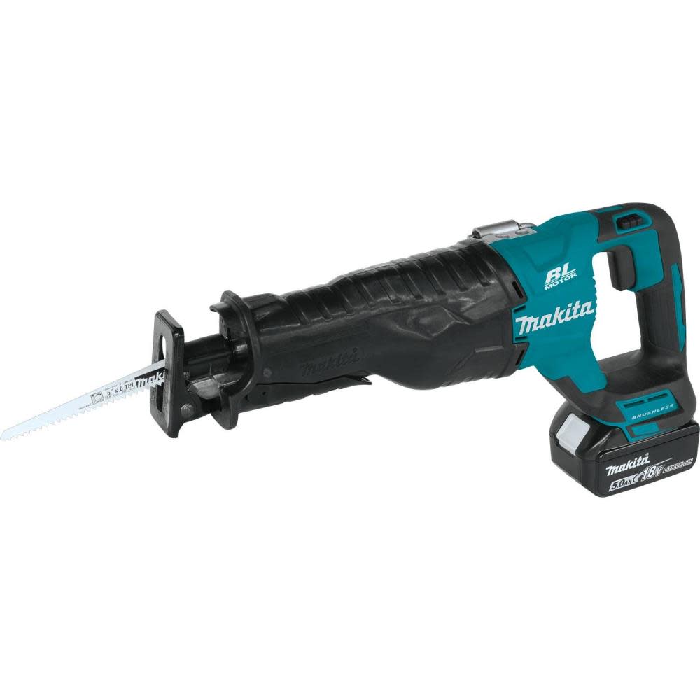 Makita 18V LXT Lithium-Ion Brushless Cordless Recipro Saw Kit (5.0Ah) - Ascmtools