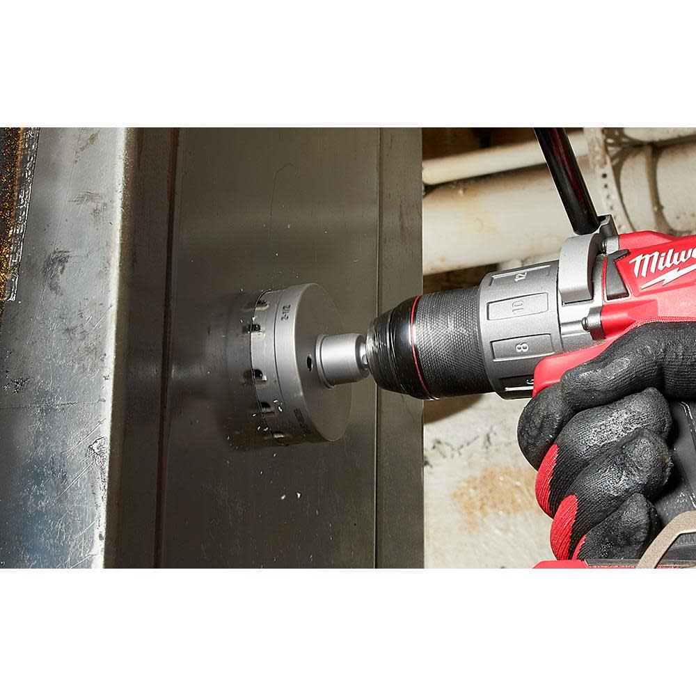 Milwaukee One-Piece Carbide Hole Cutter Set 8pc - Ascmtools