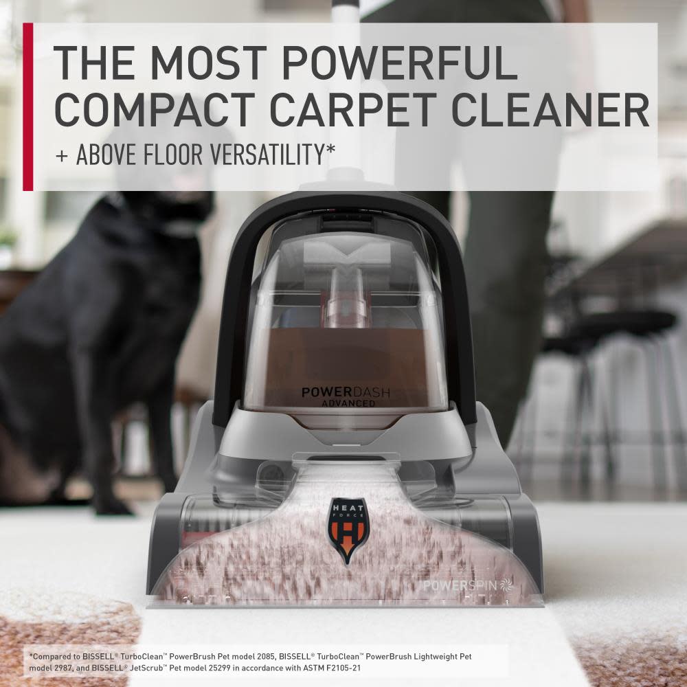 Hoover Residential Vacuum PowerDash Pet Advanced Carpet Cleaner Machine with Above Floor Cleaning - Ascmtools