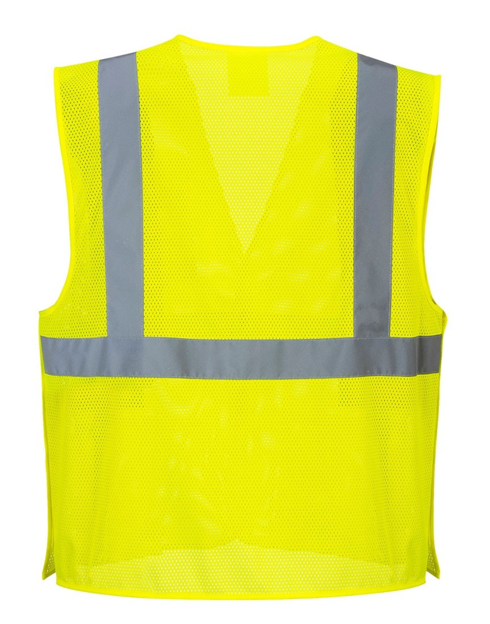 Portwest Yellow Economy Mesh Break-Away Vest – XXL - Ascmtools