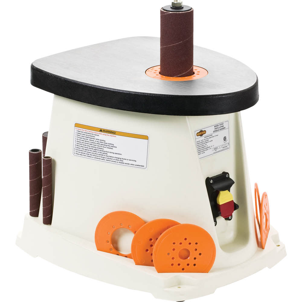 Shop Fox Oscillating Spindle Sander - Ascmtools