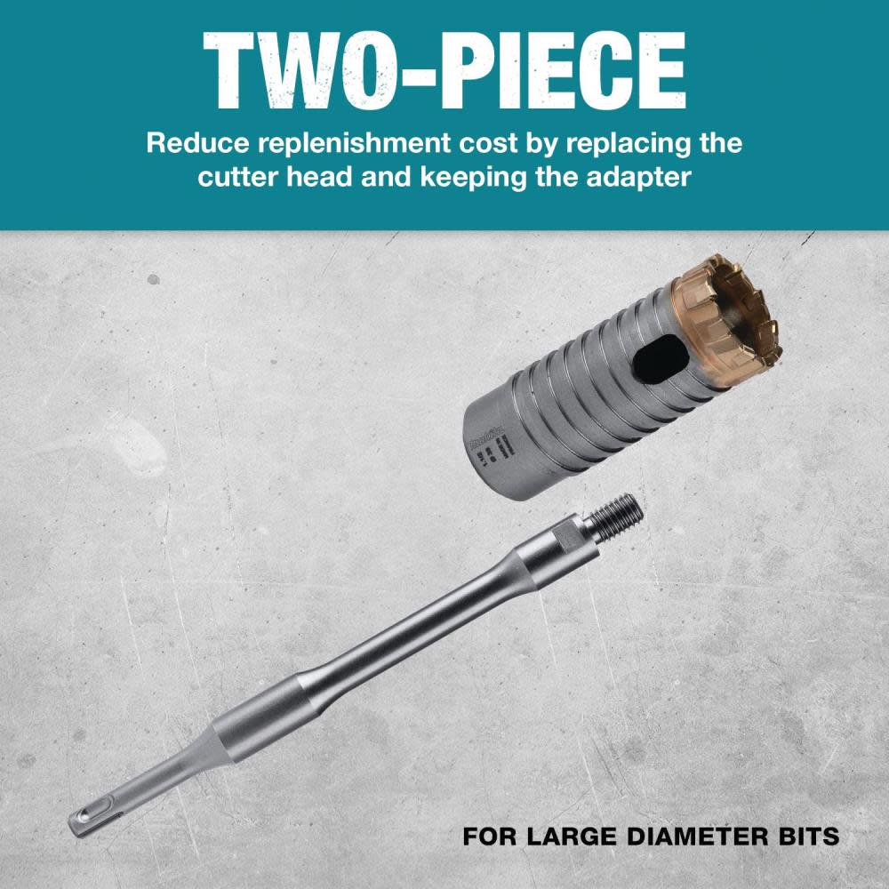 Makita 1 1/2″ x 4″ Rebar Cutter Drill Bit Head Only - Ascmtools