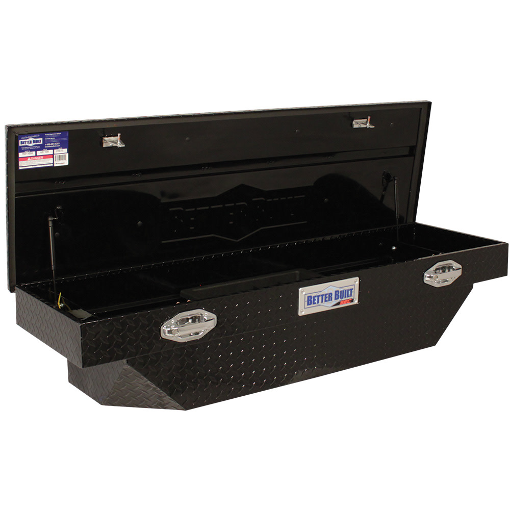 Better Built 63″ SEC Saddle Truck Tool Box UNIVERSAL GLOSS BLACK - Ascmtools