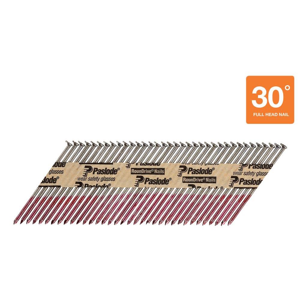 Paslode 3-1/4″ X .131 ROUNDRIVE 30 Framing Nails - Ascmtools