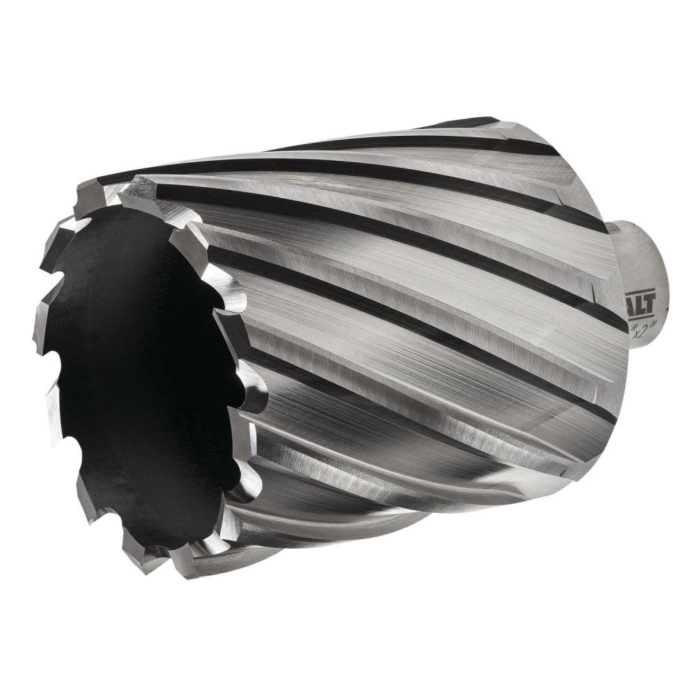 DEWALT Annular Cutter 2 3/16″X 2″ HSS 3/4″ Weldon - Ascmtools