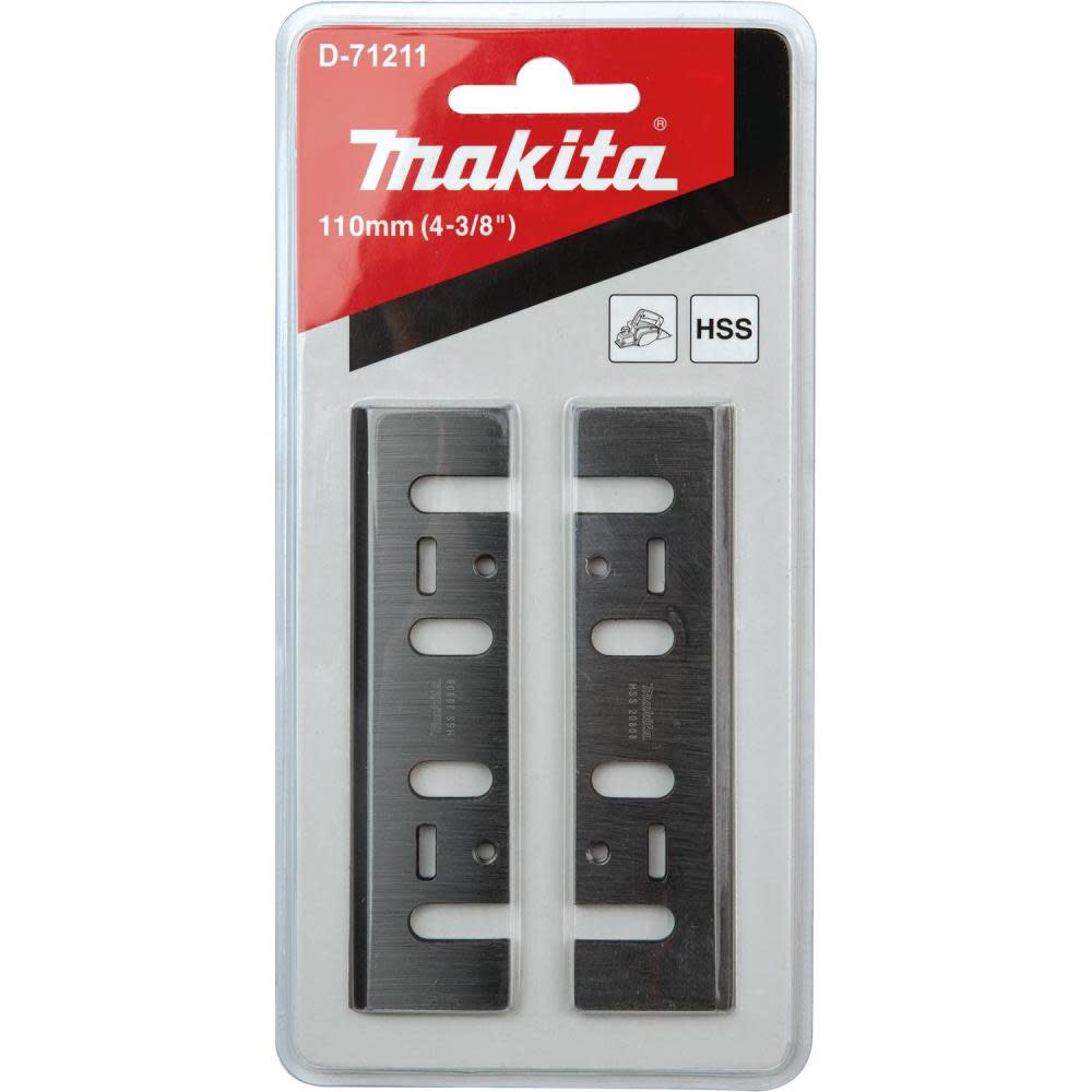 Makita Planer Blade High Speed Steel 4 3/8″ 2pk - Ascmtools