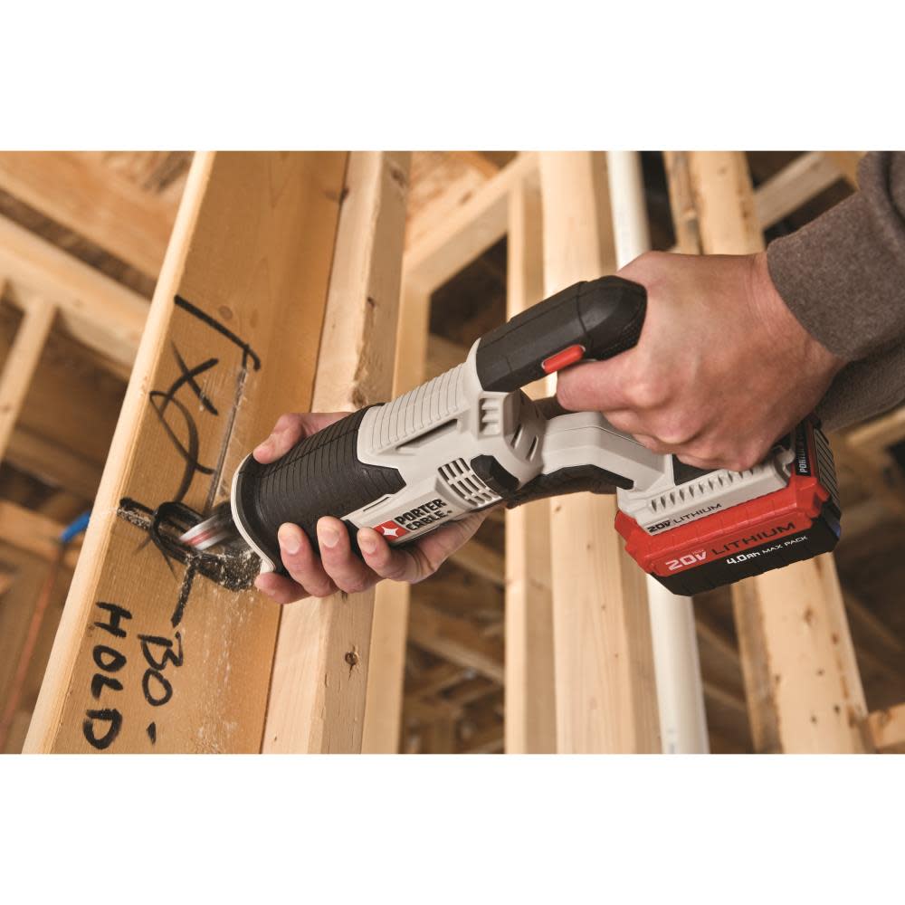 Porter Cable 20-volt Variable Speed Cordless Reciprocating Saw (Bare Tool) - Ascmtools
