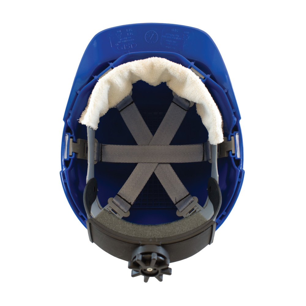 Protective Industrial Products EZ Cool Terry Cloth Sweatband For Hard Hat Beige - Ascmtools