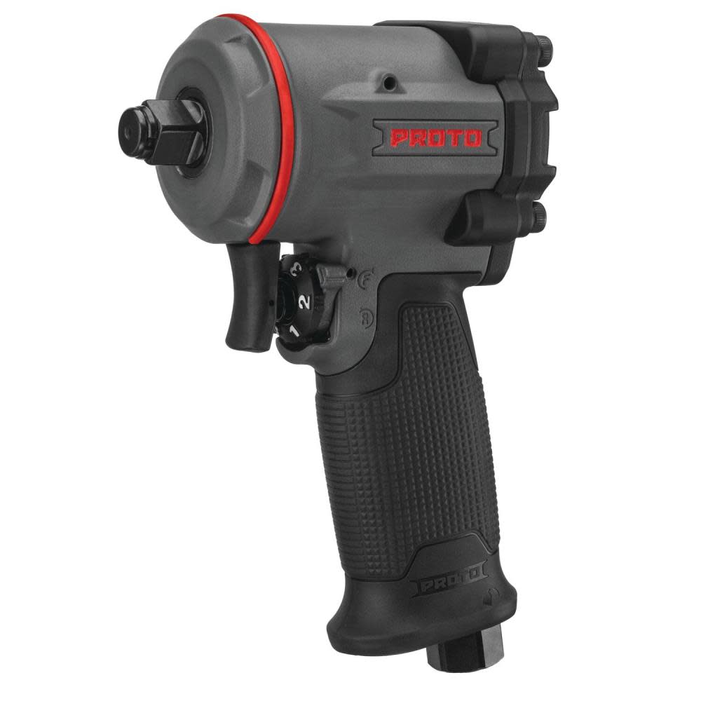 Proto 1/2″ Drive Mini Impact Wrench – Pistol Grip - Ascmtools